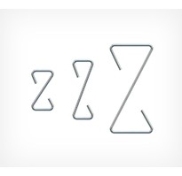Z-HOOK-24 Крючок металлический Z-образный