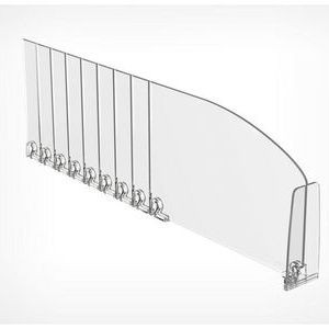Полочные разделители с креплениями-замками